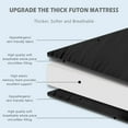 thumbnail image 4 of Zikebtuy Futon 4 in Wear Resistant Twin Japanese Floor Mattress with Storage Bag, 4 of 7