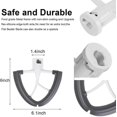 thumbnail image 4 of Flat Beater For D Mixer,flexible Ed Flat Beater, Mixer Attachments For Kit Flour Cream Ng4.5-5 Quart, 4 of 5