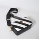 thumbnail image 4 of Bolso de hombro KURT GEIGER LONDON Moda para cámara Mujer Rayas Blancas y Negras Cuadrado con Cremallera, 4 of 5