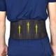 thumbnail image 4 of Cinturón de alivio del dolor lumbar para hombres y mujeres, negro (talla L) Soporte de cintura con calefacción universal, 4 of 8