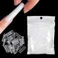 thumbnail image 2 of Amdohai 120Pcs Nail Tips with Scale Quick Extension Transparent False Nails Manicure Nail Building, 2 of 7