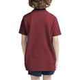 thumbnail image 2 of Hat and Beyond Kids Uniform Short Sleeve Stretch Soft Pique Polo T-Shirts, Sizes 4-20, 2 of 5