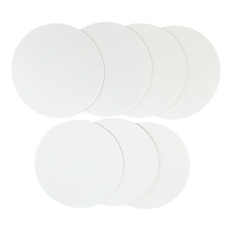 12" White Round Paper Cake Boards, 7 Count, by Way To Celebrate