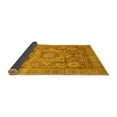 thumbnail image 2 of Ahgly Company Indoor Rectangle Abstract Yellow Modern Area Rugs, 7' x 9', 2 of 4