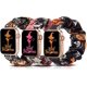 thumbnail image 1 of 3 paquetes compatibles con Apple Watch Band Halloween Scrunchies 38 mm Tela Patrón suave Pulsera de tela impresa Mujeres Iwatch Bandas elásticas Scrunchy 40 mm, 1 of 5