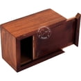 thumbnail image 5 of Paw Engraved Rosewood Pet Urn for Dogs Cats Memorial Keepsake Urns for Ashes, Photo Wooden Box Cremation Urn (45 Cubic in, Two Paws - Black), 5 of 5