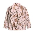 thumbnail image 5 of Uorisanigo Kids Girls Half Zip Pullover Sweatshirt Fall Trendy Pink Camo Hunting Quarter Zipper Cropped Sweatshirt Fashion Loose Long Sleeve Workout Shirts School Athletic Tops, 5 of 7