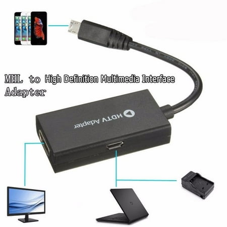 - Micro USB To High Definition Multimedia Interface 1080P HD TV Cable Adapter for Android Smart Phone Galaxy S5 S4 S3 Note 2
