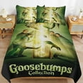 thumbnail image 6 of Goosebumps 3-Piece Bedding Set Warm And Comfortable Soft Duvet Cover Bed Set with 1 Duvet Cover And 2 Pillowcases for Boys Girls Kids Adult Bedroom All Season, 6 of 8