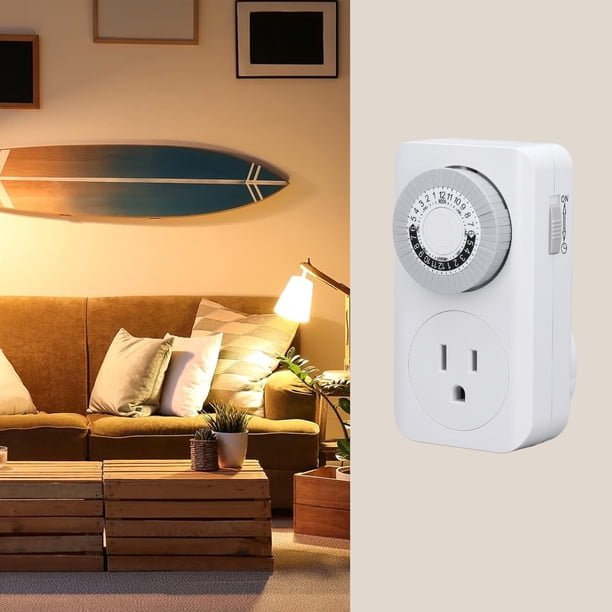 Smart Timing Socket, Timer Switch Socket 15min-24h Auto Power Off ...