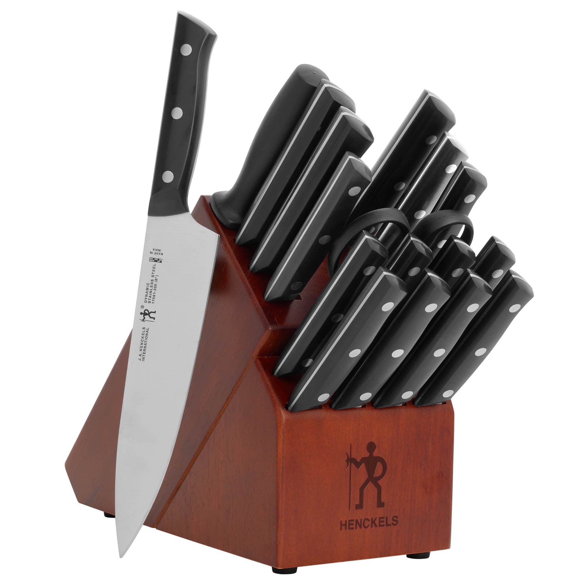 NS   NTEL   ф6×１°  30´  刃長38㎜  (４刃)  1本 Henckels Chef's Kitchen Statement 20-pc Stainless Steel Knife
