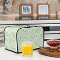 thumbnail image 6 of Lsque Wildflower Watercolor 5 Print 2 Slice Toaster Cover , Kitchen Appliance Dustproof Protector , Toaster Protector Dustproof Kitchen Appliance Cover, 6 of 7