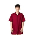 thumbnail image 1 of Miangastore Hair Dye Clothes Simple Hair Treatment Short Sleeve Work Clothes for Man Woman (Red XL), 1 of 8