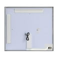thumbnail image 5 of MRE63640BK-Elegant Decor-Pier - 44W LED Mirror with Adjustable Color Temperature In Modern Style-36 Inches Tall and 40 Inches Wide-Black Finish, 5 of 13