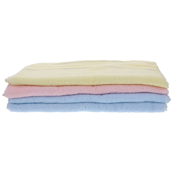 MOKKHNB 4-Pack Soft Cotton Bath Towels Assorted Colors, Comfortable and Absorbent for Everyday Home Use