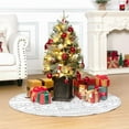 FOLDLIFE 3 Ft Prelit Premium Snow Flocked Artificial Christmas Tree