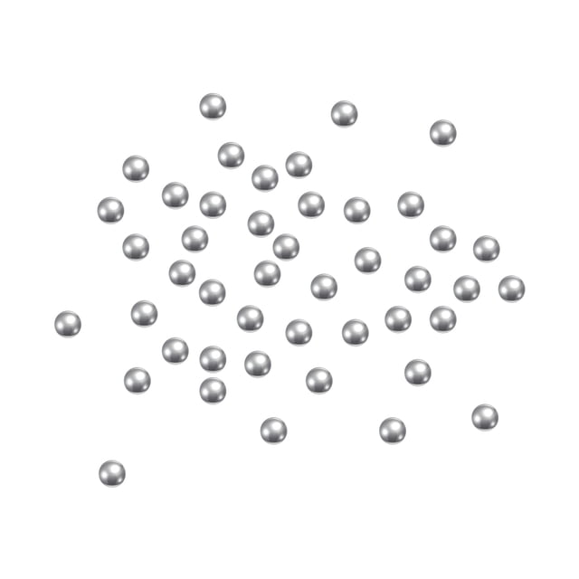 Unique Bargains Billes de Roulement en Acier Inoxydable 440C de 1,2 mm G25 de Précision, Lot de 100