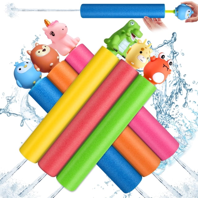 Pistolas de agua Water Squirters ZPMYi para niños pequeños (6 unidades)
