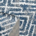 thumbnail image 6 of Loomaknoti Darfeld Marinell 3' x 5' Blue Geometric Indoor Accent Rug, 6 of 7