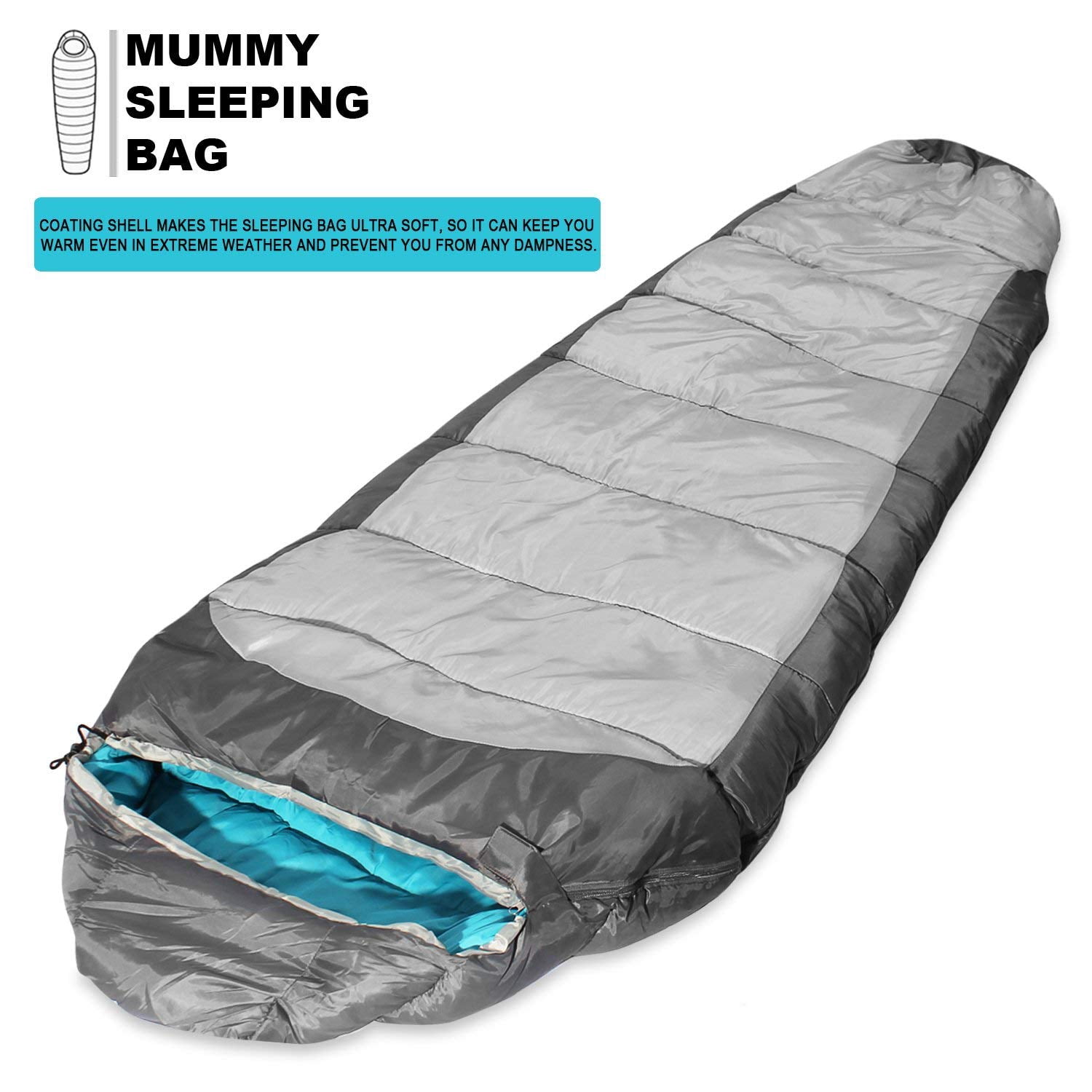 Khomo Gear 10 F Mummy Sleeping Bag