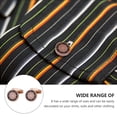 thumbnail image 3 of unbranded 1Par Botones Para De Traje En Cobre Dorado Retro Y Decorativo Para Camisas, 3 of 8
