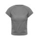 thumbnail image 4 of Camisetas de Manga Corta para las Mujeres Casual Color Sólido Cuello Redondo Tee, Blusa de Manga Corta de Moda para el Uso Diario, 4 of 6