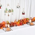 thumbnail image 5 of 2 Pcs Fall Garland Maple Leaf, 5.9Ft/Piece Hanging Vine Garland Artificial Autumn Foliage Garland Thanksgiving Decor for Home Fireplace Party Christmas, 5 of 5