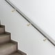 thumbnail image 5 of Soportes montados en la pared de 2pcs Handrail soportan soporte práctico para soporte para pasamanos, 5 of 5