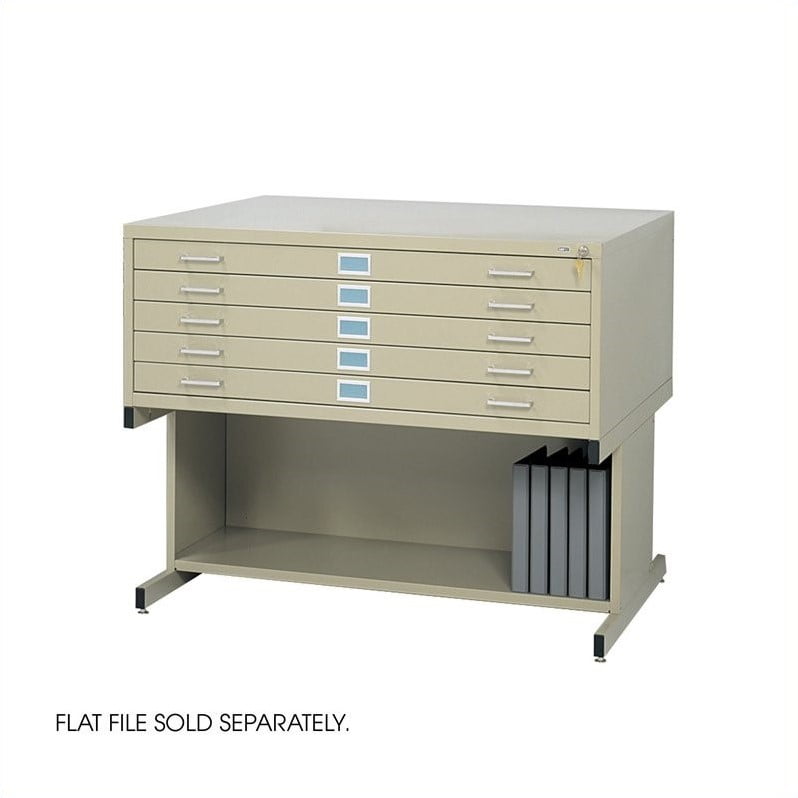 Safco Open 20 H Base For Flat File Cabinet In Tropic Sand