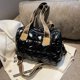 thumbnail image 2 of Bolso Mano Lona para Mujer Bolsos Portátiles Simples E Informales (negro), 2 of 9