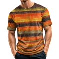 thumbnail image 3 of Mens Halloween Shirts Short Sleeve Crew Neck Pumpkin Bat Pullovers Causal Loose Funny Tees, XL, 3 of 7