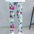 thumbnail image 4 of SILVERCELL 2-12T Little Girls Casual Floral Leggings Tights Pants Big Girls Sports Dance Legggings, 4 of 6