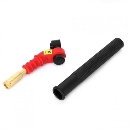 

CHICIRIS Welding Torch Head Air Cooled Neck Water-Cooled Weld Equipment Accessories NR-9 Air Cooled Welding Torch Head Swivel Neck Welding Torch Head