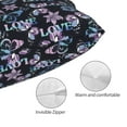 thumbnail image 4 of KLL Love Butterflies Pillow Covers Envelope Closure,Super Soft and Cozy Fuzzy Fleece Pillow Case Cover 20"x30", 4 of 7