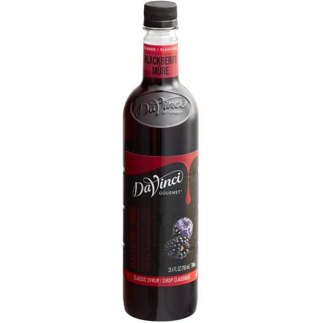 DaVinci Gourmet 750 ml Arôme de Mûre / Sirop de Fruit Classic