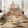thumbnail image 3 of Surya Riley RLY-5010 144x179" Rectangle Modern Fabric Rug in Multi-Color, 3 of 9