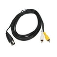 thumbnail image 2 of Cable convertidor profesional DIN de 8 pines a 2 RCA macho a 2 RCA macho para equipos de sonido antiguos de 3 m, 2 of 14
