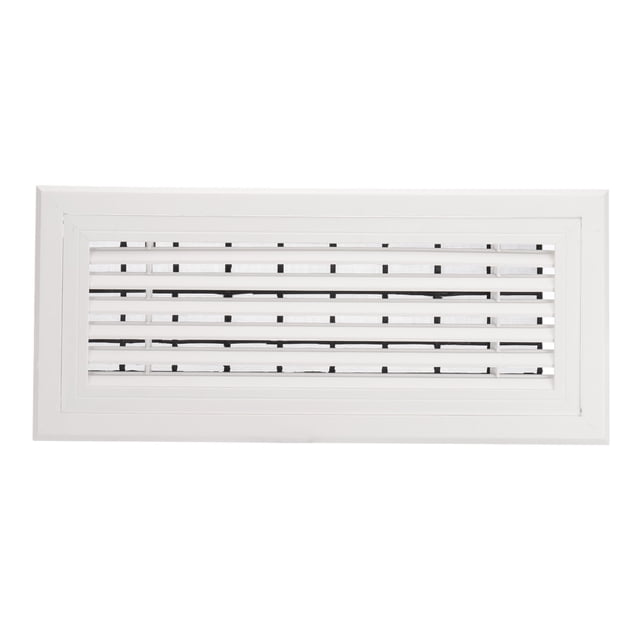 Rejilla de Ventilación de Plástico Uxcell, Salida de Aire Ajustable, Rejillas de Filtro de Ventilación Removibles con Pantalla de Malla Incorporada 20x8 Pulgadas