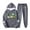 Set-356Gray, variant on Women's St. Patrick's Day Gnome Graphic Hoodie & Sweatpants Cute Shamrock Tracksuit Novelty Sweat Suits Casual Holiday Funny 2 Piece Sets