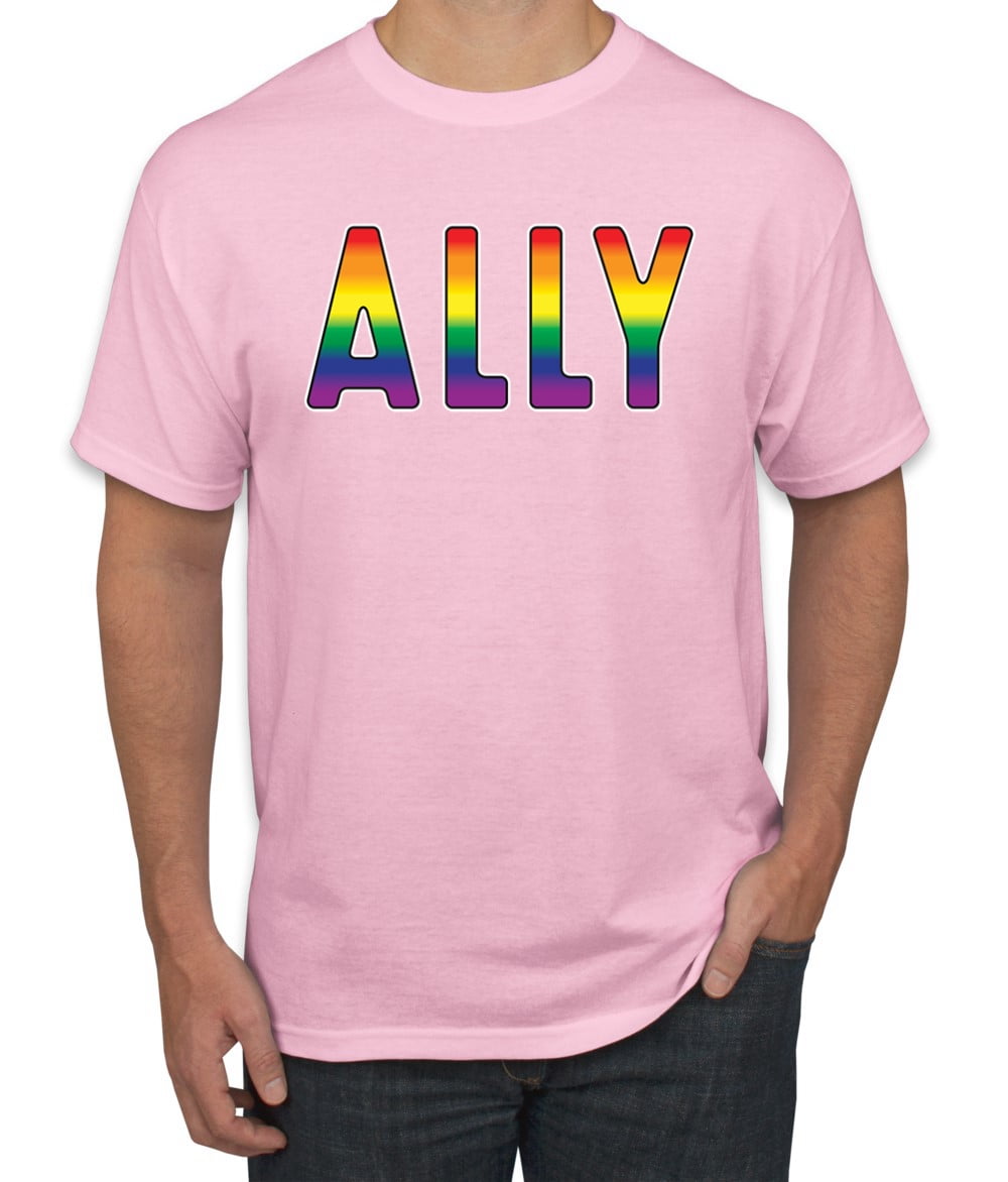 Mens LGBT Pride Graphic T-Shirt, Light 