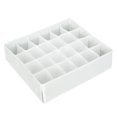 thumbnail image 4 of Mainstays 24 Compartment Drawer Organizer for Adult. Foldable Cabinet Closet Organizers and Storage Boxes for Storing Socks, Underwear, Ties, 4 of 6
