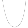 thumbnail image 1 of 14K Or Blanc.9mm Chaîne de Câble 20 Pouces, 1 of 5