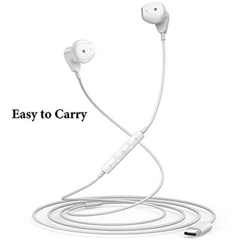 USB C Headphones for iPad Pro,USB Type C Earphones HiFi Stereo USB