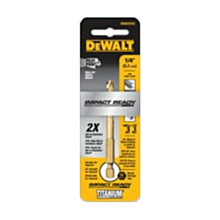 

New DeWalt DD5112 3/16 By 3 Inch Impact Ready Titanium Hex Drive Bit Each
