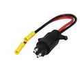 thumbnail image 3 of Pactrade Marine Boat Trolling Motor Male Plug Connector 12V 2-Wire 10 Gauge, 3 of 4