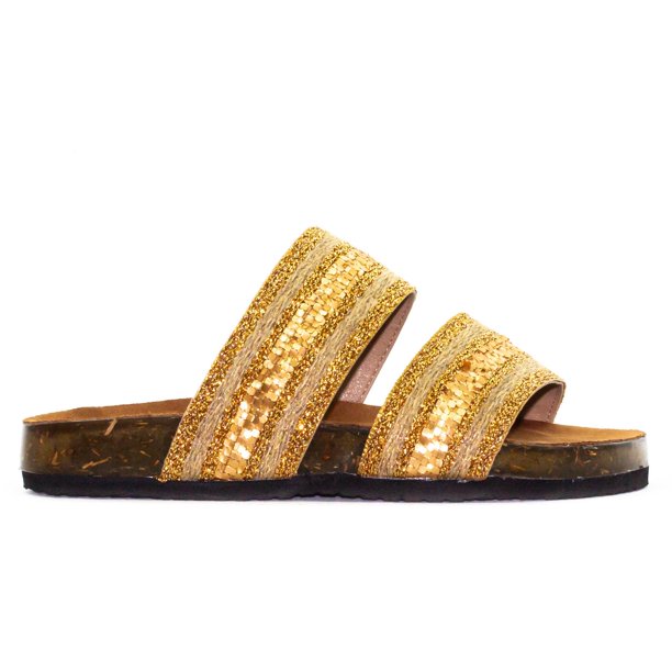Sandalias para Mujer Via Bella 1213 dorado 23.5