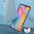 thumbnail image 4 of For Samsung Galaxy Tab S6 Lite Luxury​ Ultra Slim Air Cushion Bumper Shockproof TPU Clear Case Cover + Tempered Glass Protector, 4 of 9