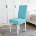 thumbnail image 6 of Surpdew Dining Chair Covers Set Of 4 Stretch Chair Covers For Dining Room Large Dining Room Chair Slipcovers Dining Chair Covers Kitchen Removable Washable Parsons Side Chair Slipcover Soft Protector, 6 of 6