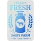 thumbnail image 1 of Plantilla de leche fresca de granja (11,7 x 8,3 pulgadas), reutilizable, con diseño de granja lechera, cubo de leche y trigo., 1 of 7