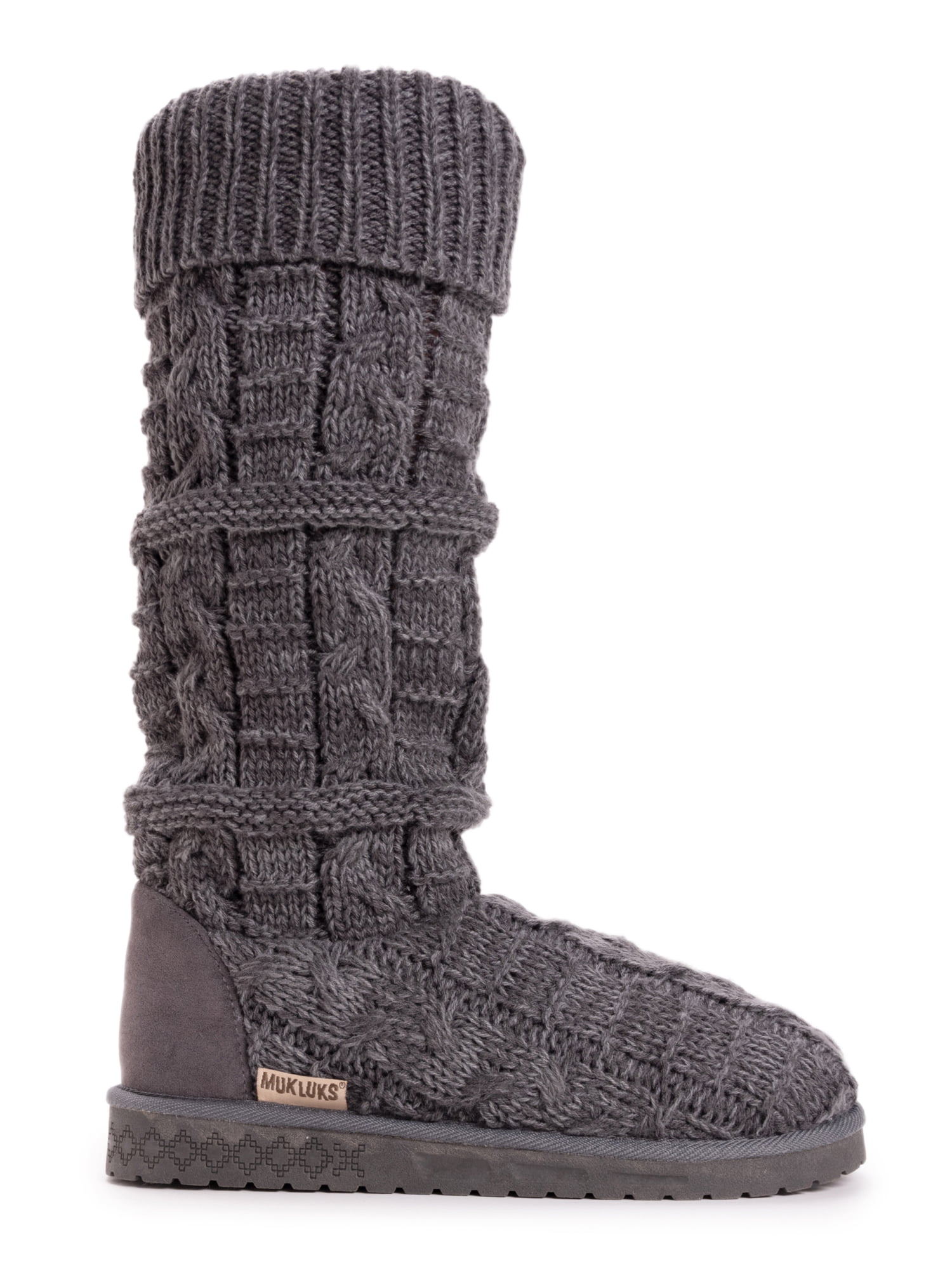 Muk Luks Shelly (Women\'s) Sweater Knit Slouch Marl Boot